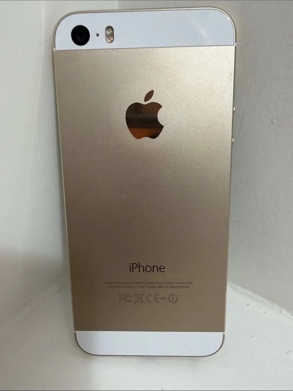 Apple iPhone Model A1533 Gold Activation Locked -- Collector's Item.